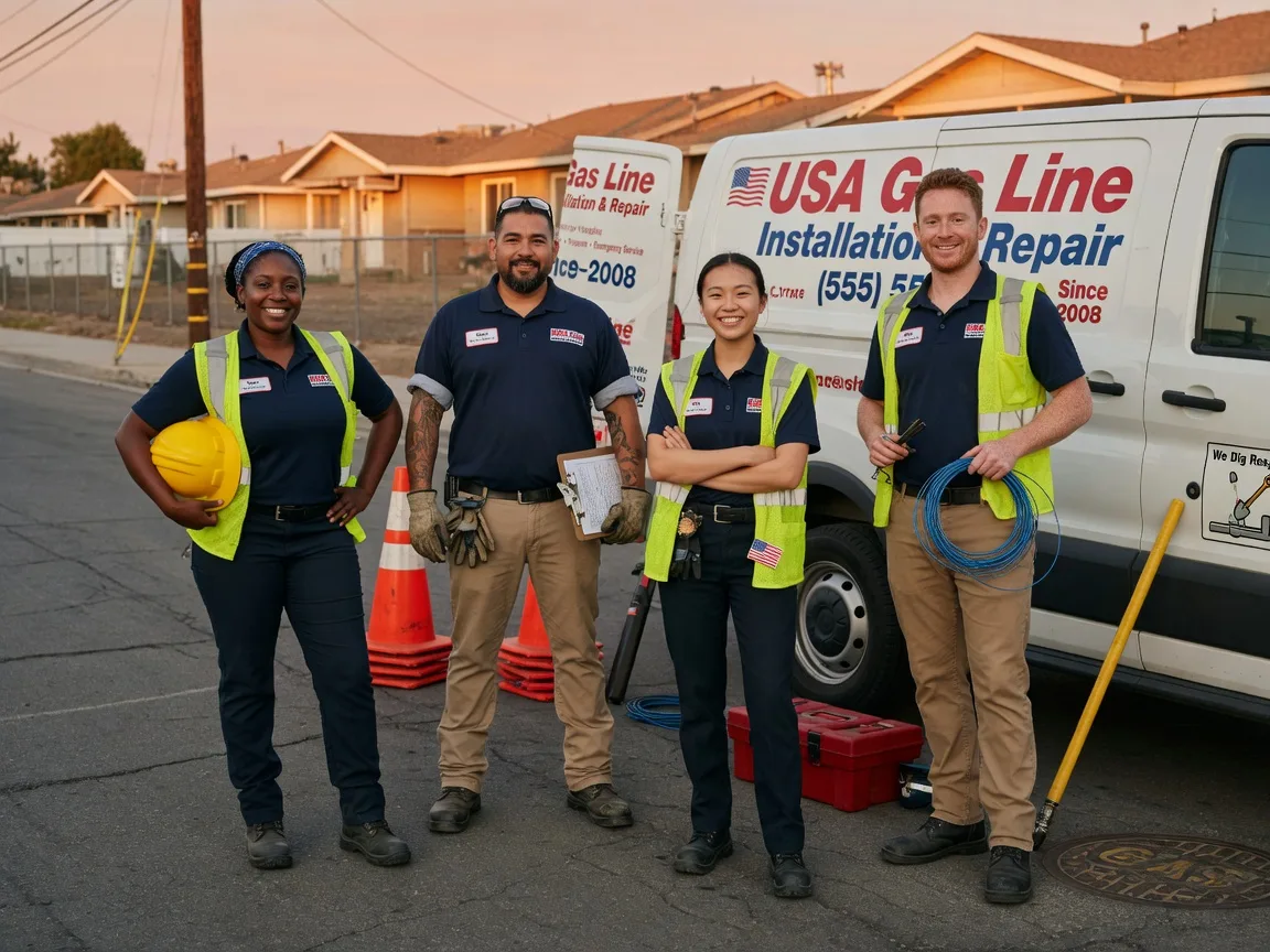 Gas Line Installation company in Chauvin, LA